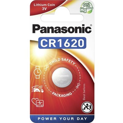 Panasonic CR1620 3V lítium gombelem 1db/csomag