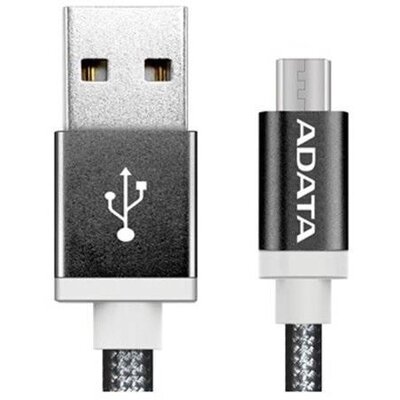 ADATA Kábel - USB-A to Micro-B (Fekete, 1m)