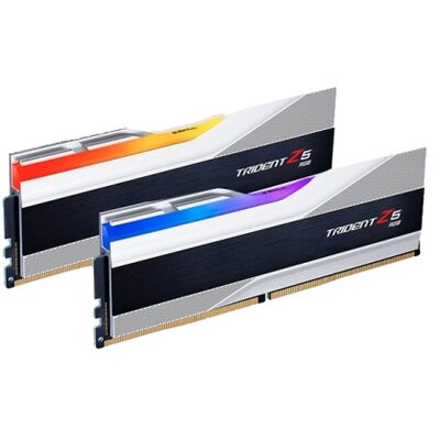 G.SKILL Trident Z5 RGB DDR5 8000MHz CL38 32GB Kit2 (2x16GB) Intel XMP Silver