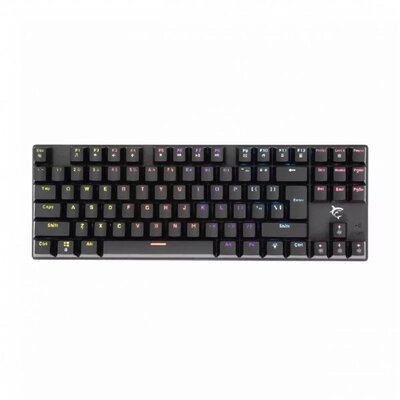 White Shark GK-2106B/R-US fekete mechanikus gamer billentyűzet