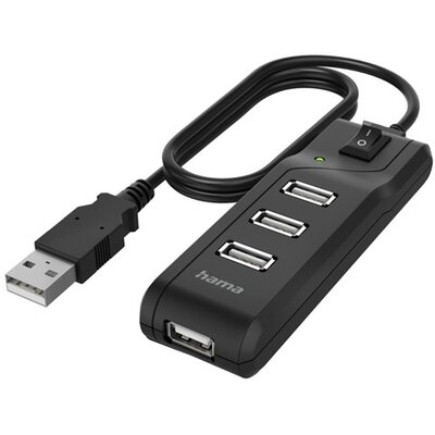 Hama FIC USB 2.0 HUB buspowered