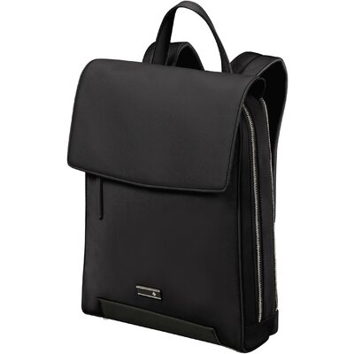 Samsonite ZALIA 3.0 Backpack W/flap 14.1" Fekete női laptop hátizsák