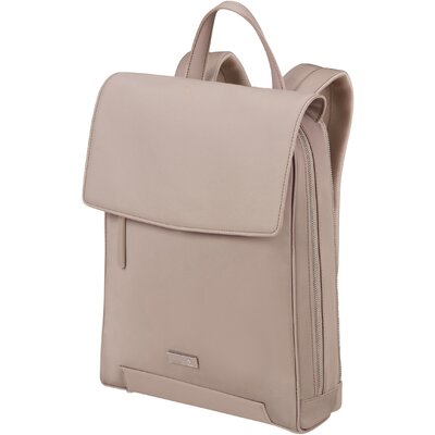 Samsonite ZALIA 3.0 Backpack W/flap 14.1" krémszínű női laptop női hátizsák