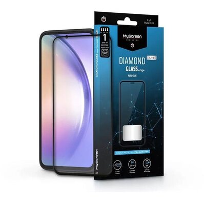 MSP LA-2315 Galaxy A54 5G (SM-A546) Diamond Glass Lite Edge 2.5D edzett üveg kijelzővédő fólia