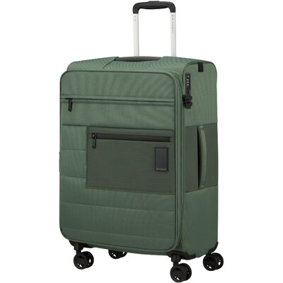Samsonite VAYCAY Spinner 66/24 Exp zöld bőrönd