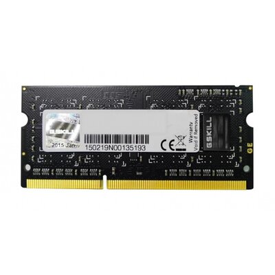 G.SKILL Standard DDR3 SO-DIMM 1333MHz CL9 8GB Black