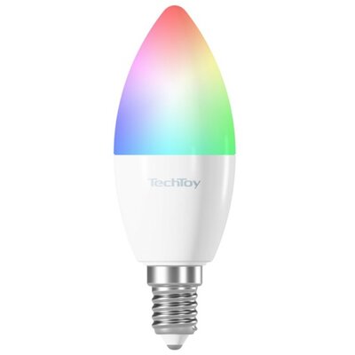 Tesla TSL-LIG-E14ZB TechToy 6W RGB E14 okos izzó