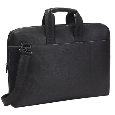 RivaCase 8931 Orly (PU) slim Laptop Bag 15,6" Black