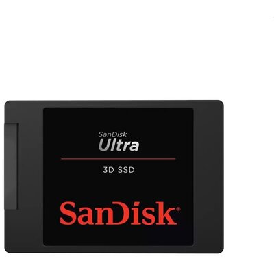 Sandisk 500GB Sata3 2,5" ULTRA 3D (215477) fekete SSD