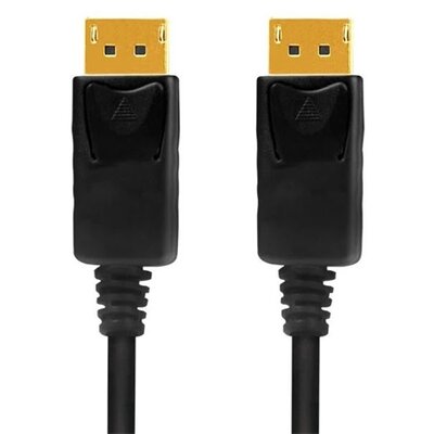 Logilink CD0101 2m DisplayPort apa-apa 4K/60Hz fekete kábel