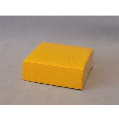 Tissue 33-as 1/4 sárga 3 rétegű 50 lapos szalvéta