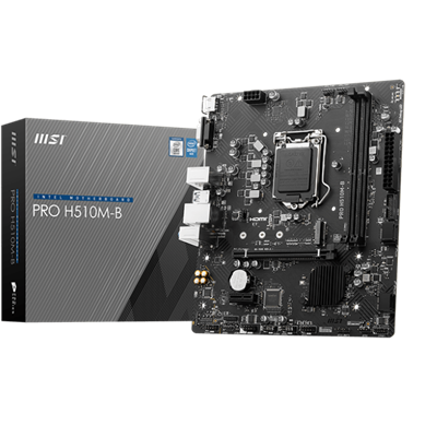 MSI Alaplap S1200 PRO H510M-B Intel H510, mATX