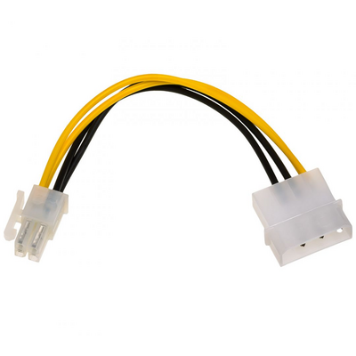 Akyga AK-CA-12 Molex (m) / P4 (f) 15cm