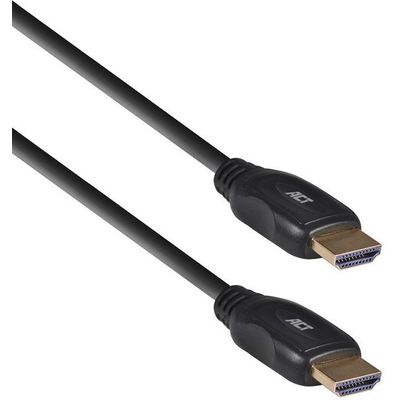 ACT AC3800 HDMI high speed video cable v2.0 HDMI-A male - HDMI-A male 1,5m Black