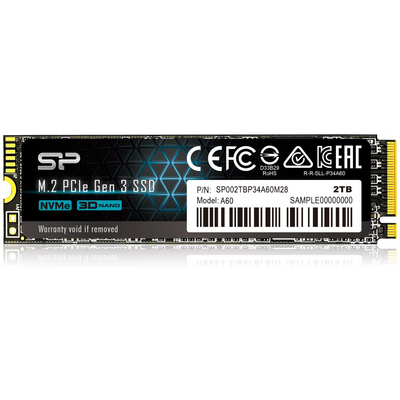 Silicon Power SSD 2TB Ace A60 M.2 NVMe 2280 - SP002TBP34A60M28