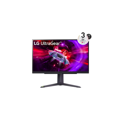 LG Gaming 165Hz IPS monitor 27" 27GR75Q, 2560x1440, 16:9, 300cd/m2, 1ms, 2xHDMI/DisplayPort, Pivot