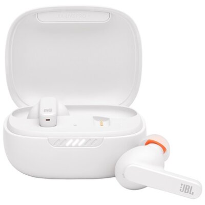 JBL Live PRO+ True Wireless Bluetooth aktív zajcsökkentős fehér fülhallgató