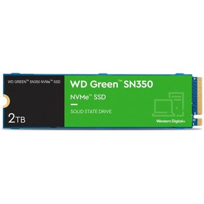 WD 2TB Green SN350 M.2 PCIe Gen 3 x4 NVMe