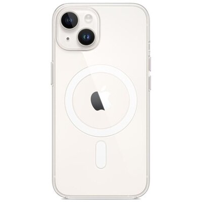 Apple iPhone 14 átlátszó MagSafe szilikon tok