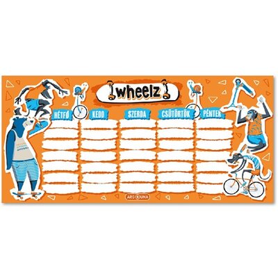 Ars Una Wheelz 23 (5262) 1 lapos órarend