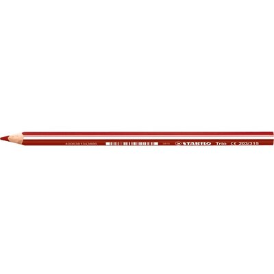 Stabilo Trio cseresznye piros színes ceruza