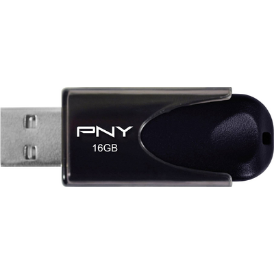 PNY 16GB Attaché 4 Flash Drive USB2.0 Black