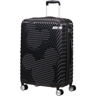 American Tourister MICKEY CLOUDS Spinner 66/24 Exp Tsa fekete bőrönd