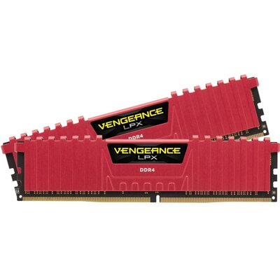 DDR4 16GB 3200MHz Corsair Vengeance LPX Red CL16 KIT2