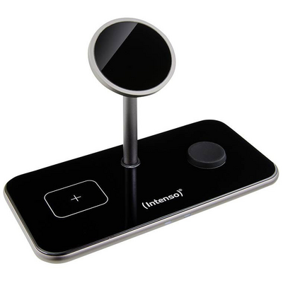 Intenso MB13 3in1 Magnetic Wireless Charger Black