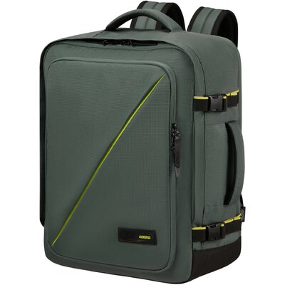 American Tourister TAKE2CABIN Casual Backpack M zöld 15.6" kabin laptop hátizsák