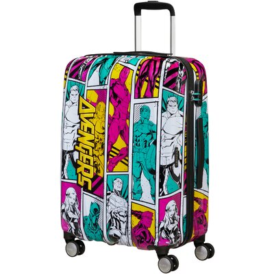 American Tourister MARVEL LEGENDS Spinner 65/24 négykerekű mintás bőrönd
