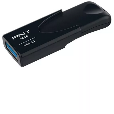 PNY 16GB Attaché 4 Flash Drive USB3.1 Black