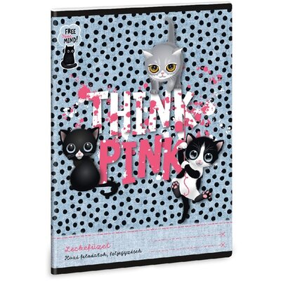 Ars Una Think-Pink 23 5285 A5 leckefüzet