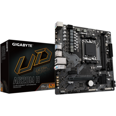 GIGABYTE Alaplap AM5 A620M H AMD A620, mATX