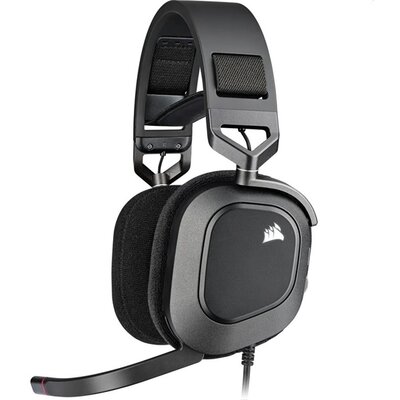 Corsair HS80 RGB USB 7.1 fekete gamer headset