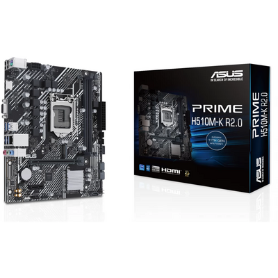 ASUS Alaplap S1200 PRIME H510M-K R2.0 INTEL H470, mATX