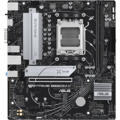 ASUS Alaplap AM5 PRIME B650M-K INTEL B650, mATX