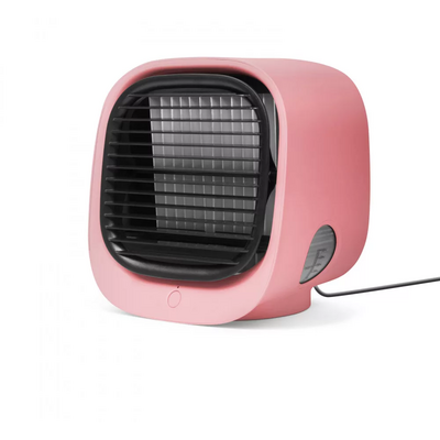 Bewello BW2009PK Hordozható mini léghűtő ventilátor USB Pink