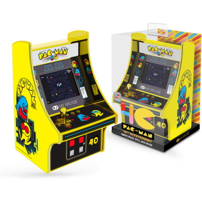 MY ARCADE Játékkonzol Pac-Man 40th Anniversary Micro Player Retro Arcade 6.75" Hordozható, DGUNL-3290