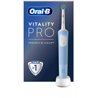 Oral-B Vitality Pro Protect X Clean Vapor Blue elektromos fogkefe