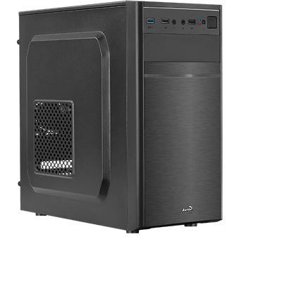 AEROCOOL Ház CS-103 ATX, Tápegység Nélkül, fekete