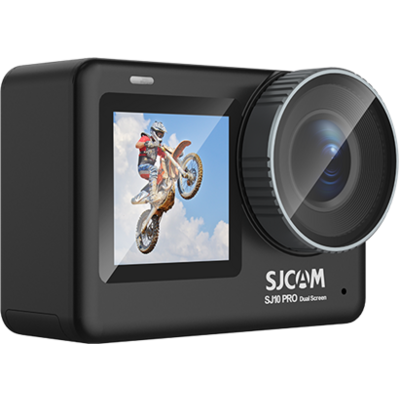 SJCAM Professional Action Camera SJ10 Pro Dual Screen, Black