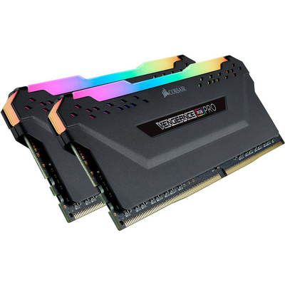 CORSAIR DDR4 16GB (2x8GB) 3600MHz Vengeance Pro RGB RAM, fekete