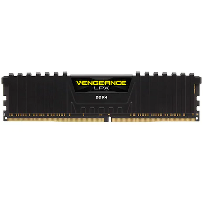 CORSAIR DDR4 16GB (1x16GB) 3200MHz Vengeance LPX RAM, fekete