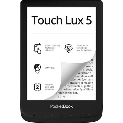 PocketBook PB634-A-WW Touch Lux 5 E-Book olvasó Azure