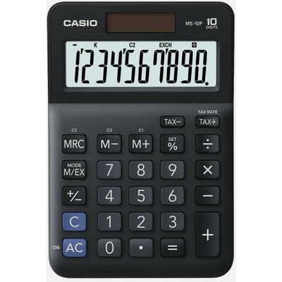 Casio MS-10F Asztali számológép Black