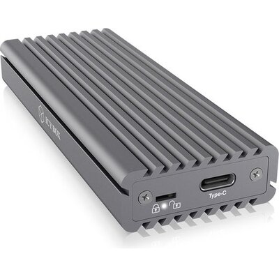 Raidsonic IcyBox IB-1817M-C31 External Type-C aluminium enclosure for M.2 NVMe SSD Grey