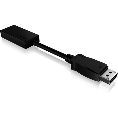 Raidsonic IcyBox IB-AC508A DisplayPort 1.2 to HDMI Adapter Black