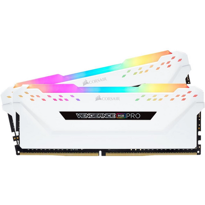 CORSAIR DDR4 16GB (2x8GB) 3600MHz Vengeance Pro RGB RAM, fehér