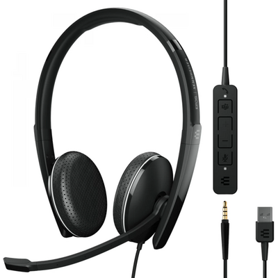 Sennheiser / EPOS ADAPT 165T USB II Stereo Teams Certified Headset Black
